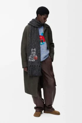 Genser i en blanding av ull og mohair