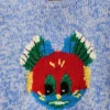 Genser i en blanding av ull og mohair Genser i en blanding av ull og mohair