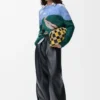 Genser i ull og mohair Genser i ull og mohair