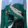 Genser i ull og mohair Genser i ull og mohair