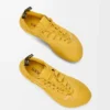 Grip-sneakers i kalveskinn i semsket skinn Grip-sneakers i kalveskinn i semsket skinn