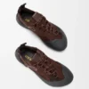 Grip-sneakers i kalveskinn i semsket skinn Grip-sneakers i kalveskinn i semsket skinn