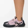 Grip-Sneakers i nylon og semsket skinn Grip-Sneakers i nylon og semsket skinn