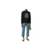 Herre-genser med loewe-logo-trykk, svart H6109900Cr-1100