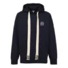 Herre-Loewe Anagram-brodert hettegenser med lange ermer, marineblå, H6109700Si-5110