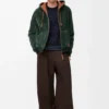 Hettegenser i shearling Hettegenser i shearling