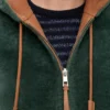 Hettegenser i shearling Hettegenser i shearling