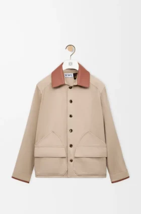 Jakke i bomull Jakke i bomull