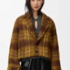 Jakke i mohair- og ullblanding Jakke i mohair- og ullblanding