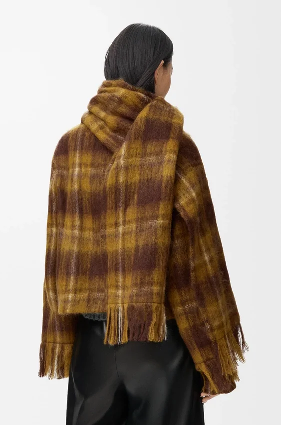 Jakke i mohair- og ullblanding Jakke i mohair- og ullblanding