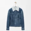 Jakke i shearling Jakke i shearling
