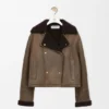 Jakke i shearling Jakke i shearling