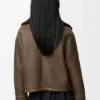 Jakke i shearling Jakke i shearling