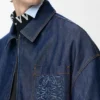 Jakke med glidelås i bomull Jakke med glidelås i bomull