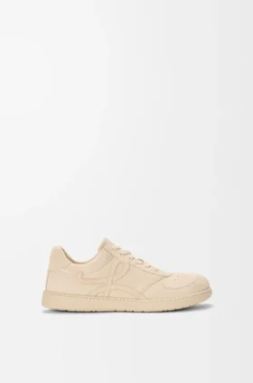 Jambo-sneakers i kalveskinn i semsket skinn
