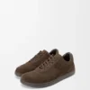 Jambo-sneakers i kalveskinn i semsket skinn