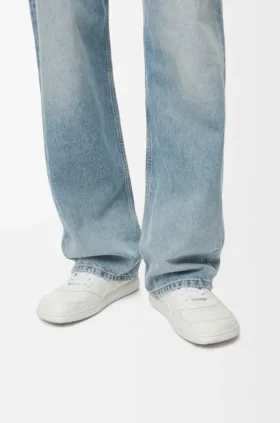 Jambo-Sneakers i mykt, kornet kalveskinn