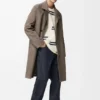 Jeans med oppbrettede bukseben i denim Jeans med oppbrettede bukseben i denim