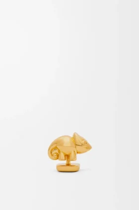 Kameleon-pin i messing