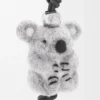 Koala-smykke i filt og kalveskinn Koala-smykke i filt og kalveskinn