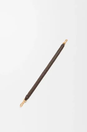 Kort «Arrow»-stropp i klassisk kalveskinn