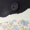 Kortærmet skjorte i nappa-lammeskinn