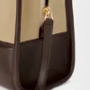 Liten Amazona 180-veske i semsket skinn Liten Amazona 180-veske i semsket skinn