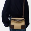 Liten Amazona 180-veske i semsket skinn Liten Amazona 180-veske i semsket skinn