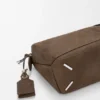 Liten, fjærlett Puzzle-veske i kornet nubuck