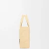 Liten Loewe Font Tote i raffia Liten Loewe Font Tote i raffia