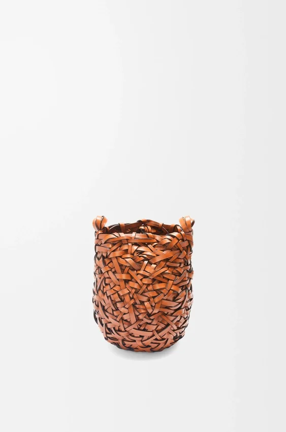 Liten Nest Basket-veske i kalveskinn Liten Nest Basket-veske i kalveskinn