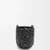 Liten Nest Basket-veske i kalveskinn Liten Nest Basket-veske i kalveskinn