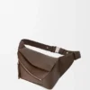 Liten Puzzle Bumbag i kornet kalveskinn Liten Puzzle Bumbag i kornet kalveskinn