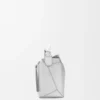Liten Puzzle Edge-veske i laminert lammeskinn Liten Puzzle Edge-veske i laminert lammeskinn