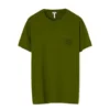Loewe Anagram Classic brodert bomulls-T-skjorte med rund hals og korte ermer for menn, grønn, H6109230Cr-4160
