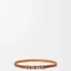 Loewe-armbånd med dobbel vikling i kalveskinn Loewe-armbånd med dobbel vikling i kalveskinn