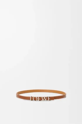 Loewe-armbånd med dobbel vikling i kalveskinn