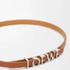Loewe-armbånd med dobbel vikling i kalveskinn Loewe-armbånd med dobbel vikling i kalveskinn