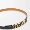 Loewe-armbånd med dobbel vikling i kalveskinn Loewe-armbånd med dobbel vikling i kalveskinn
