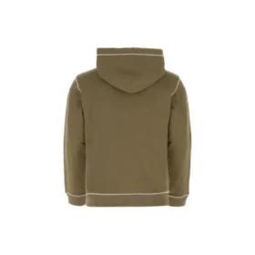 loewe brodert hettegenser med snøring for menn, khaki H526341X94-3962 loewe brodert hettegenser med snøring for menn, khaki H526341X94-3962