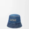 Loewe bøttehatt i denim Loewe bøttehatt i denim