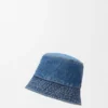 Loewe bøttehatt i denim Loewe bøttehatt i denim