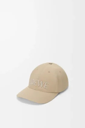 Loewe-cap i bomullskanvas
