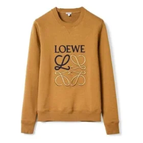 Loewe-genser for menn med brodert Anagram-logo H526341Xa1-3150