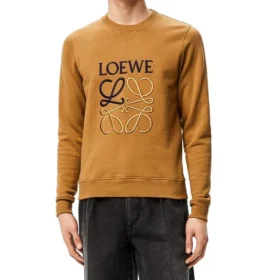 Loewe-genser for menn med brodert Anagram-logo H526341Xa1-3150