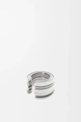 Loewe grafisk ring i sterlingsølv