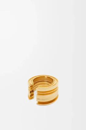 Loewe grafisk ring i sterlingsølv