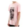 Loewe Ken Heyman-kortærmet bomullsskjorte med trykk for menn, rosa H6109980Pc-7080
