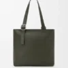 Loop Zipped Tote-vesker i mykt, kornet kalveskinn Loop Zipped Tote-vesker i mykt, kornet kalveskinn
