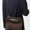 Medium Amazona 180-veske i semsket skinn Medium Amazona 180-veske i semsket skinn